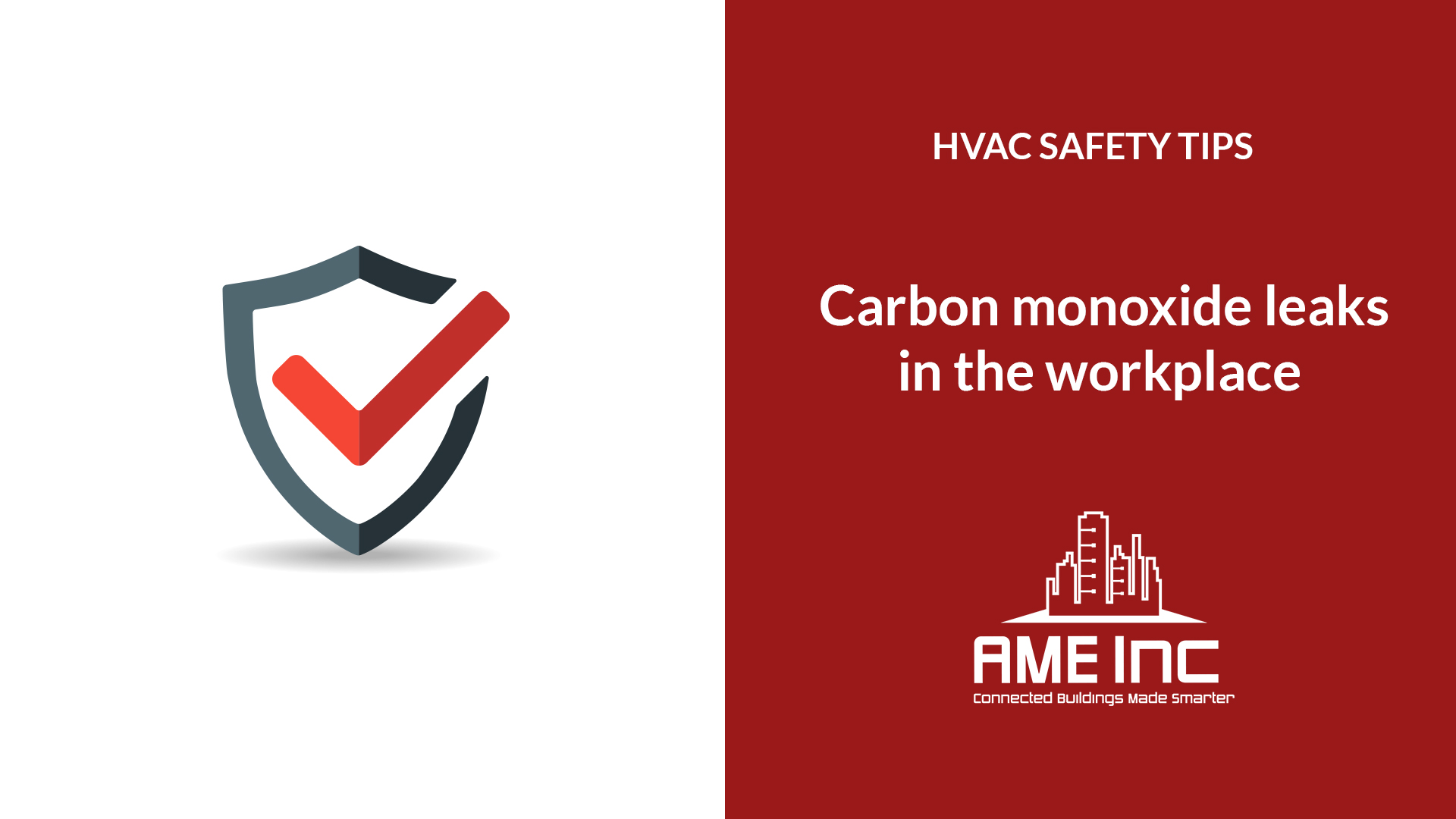 Hvac Safety Tips Ame Inc Total Building Controls Solutions